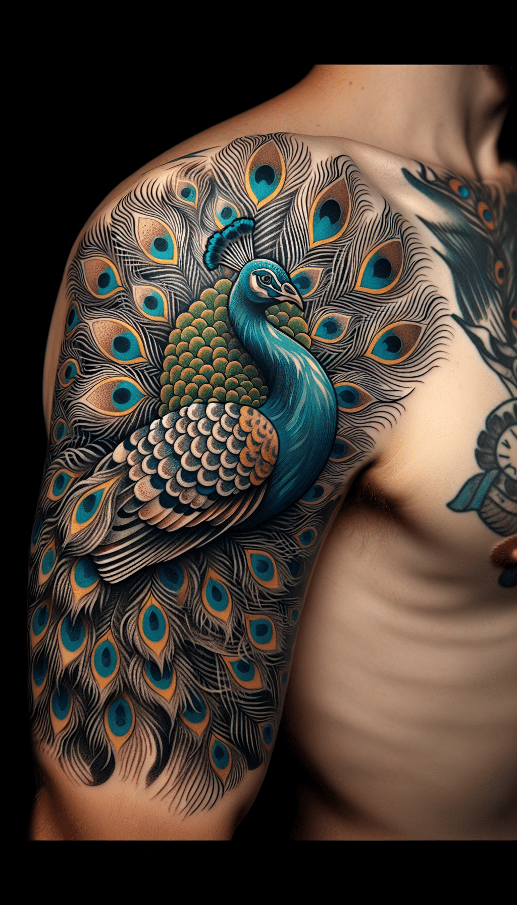 Symbolism and Placement of Peacock Tattoo
