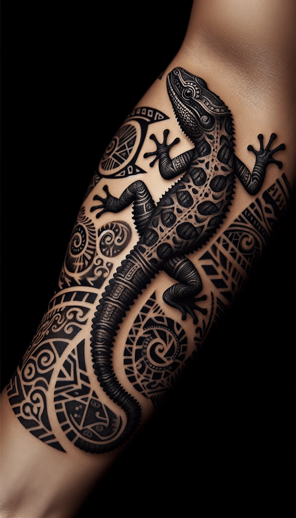 The Meaning of Marquesan Lizard Tattoos: Designs, Symbolism, and Placement