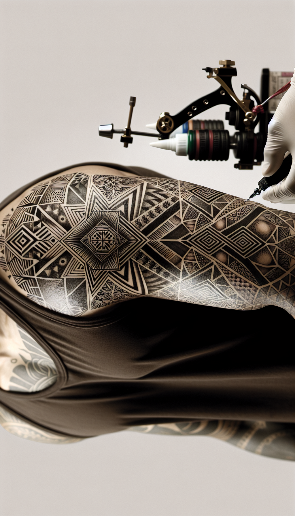 The Significance of Geometric Scaling Tattoos